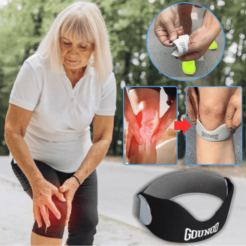 KneeFlex® | Pack de 2 Rodilleras Patelar para Alivio del Dolor de Rodilla