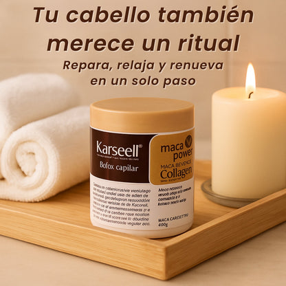 Karseell 🌟 Nutrición pura, brillo real 😍🔥 Mascarilla capilar