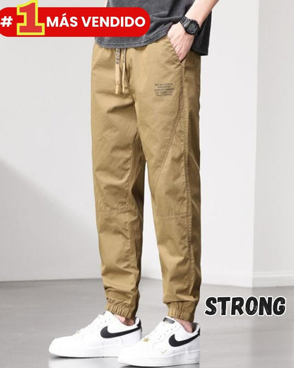 Strong® - Jogger Casual para Caballero Estilo Retro Americano | Envíos gratis