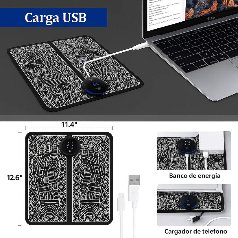 NEUROFLEX - TAPETE ELÉCTRICO PARA DOLOR DE PIES 🎁PAGA AL RECIBIR 🎁