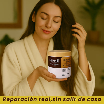 Karseell 🌟 Nutrición pura, brillo real 😍🔥 Mascarilla capilar