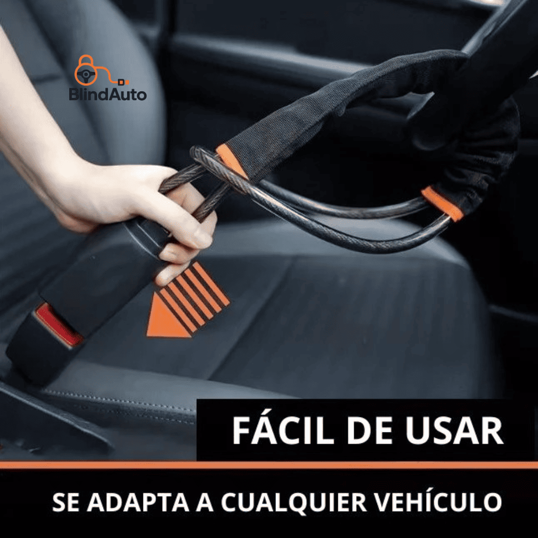 BlindAuto Lock™ - Traba Volante Antirrobo Premium