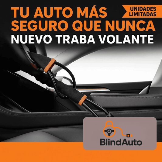 BlindAuto Lock™ - Traba Volante Antirrobo Premium