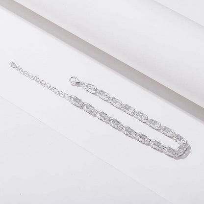 Pulsera de Plata Trebol ☘️| atrae el exito