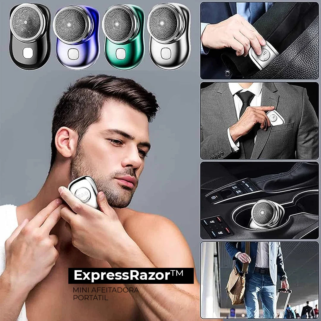 MINI AFEITADORA PORTÁTIL EXPRESSRAZOR™ 🎁ENVIO GRATIS 🎁