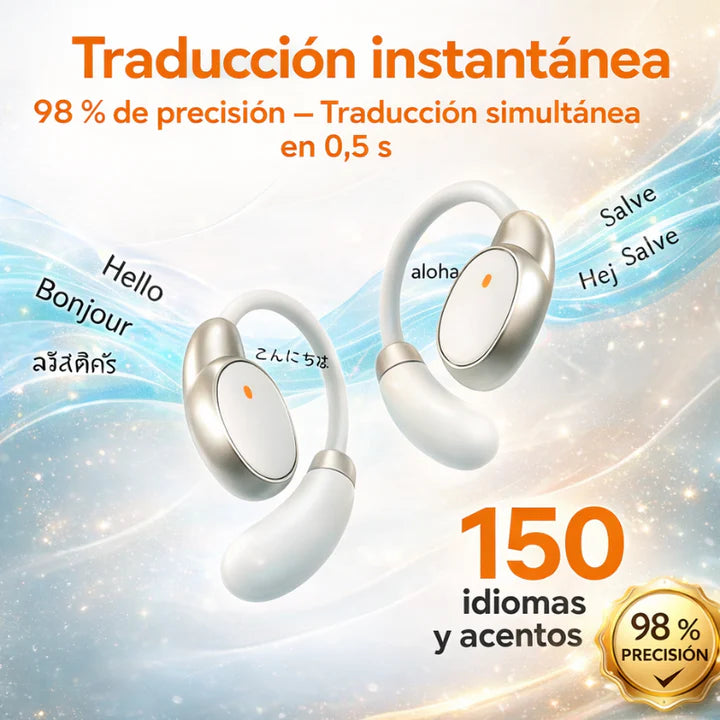 HeadPhones® PRO- Auriculares de Traducción IA en Tiempo Real