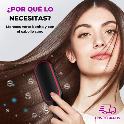 Cepillo Alisador Profesional Ionic + regalo sorpresa 🎁
