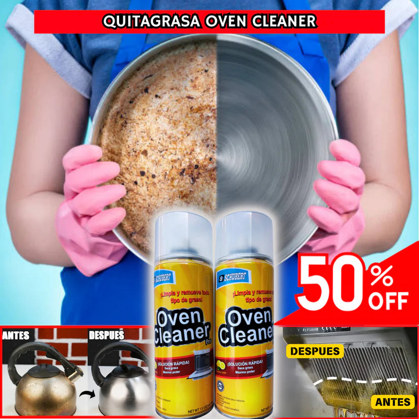 PACK 3 x1 QUITAGRASA  OVEN CLEANER + REGALO INYECTOR DE ADEREZO 🎁