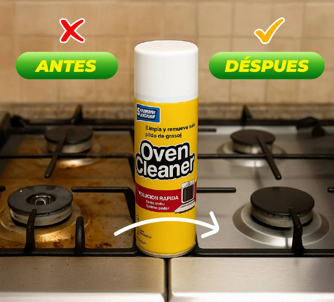 PACK 3 x1 QUITAGRASA  OVEN CLEANER + REGALO INYECTOR DE ADEREZO 🎁