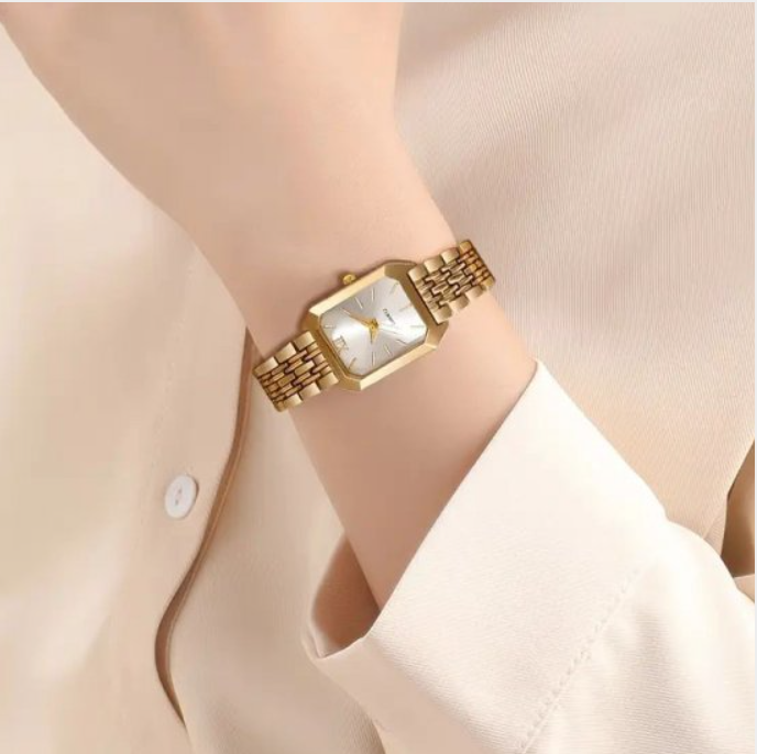 ⌚ Reloj Elegante de Cuarzo Premium ✨+ Brazalete de REGALO 🎁