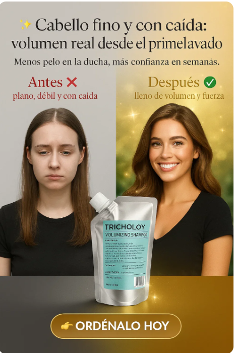 SHAMPOO TRICHOLOY / Olvidate de la caida de pelo repentina ✨🙍‍♀️
