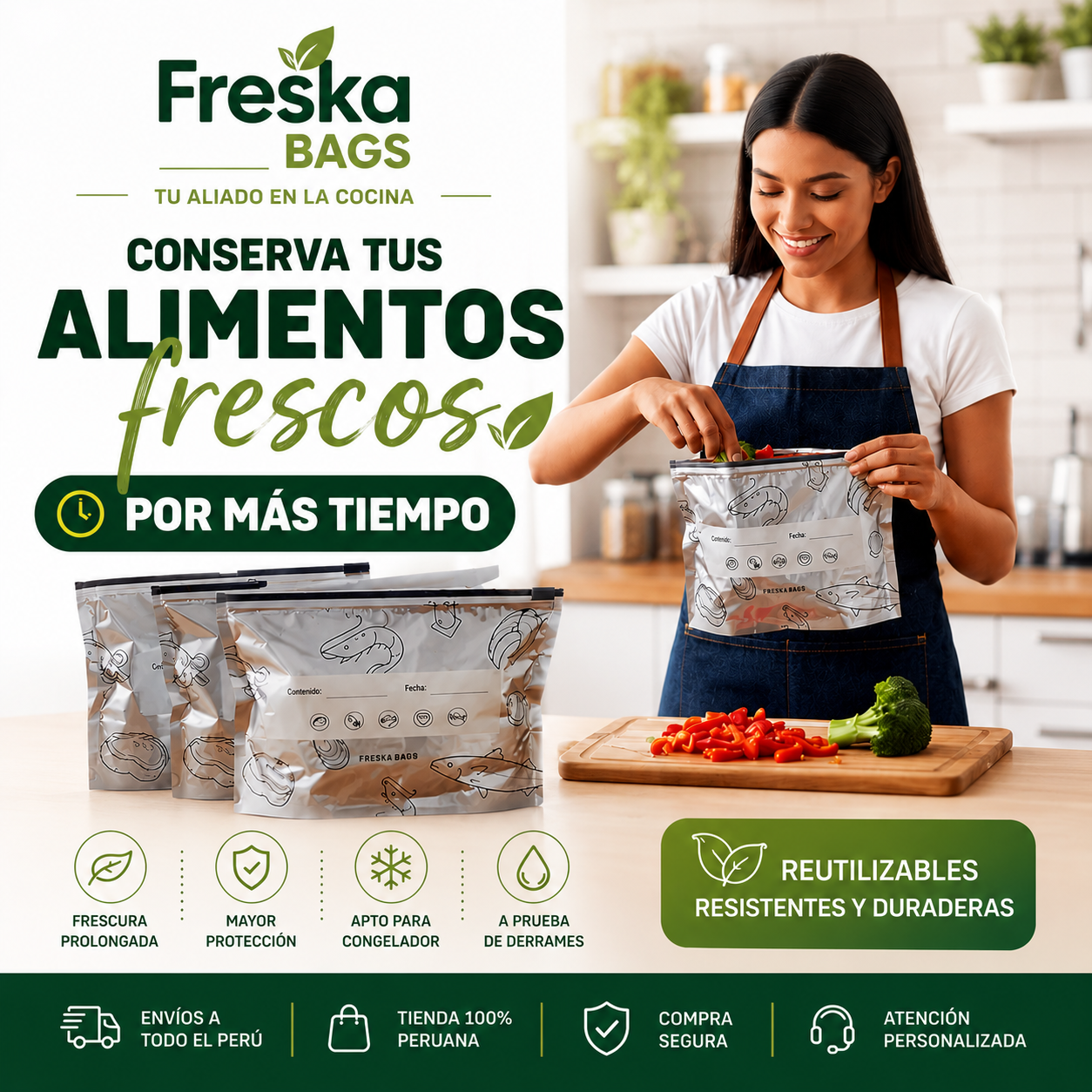 FreshKeep — Conserva tus alimentos frescos por más tiempo ❄️