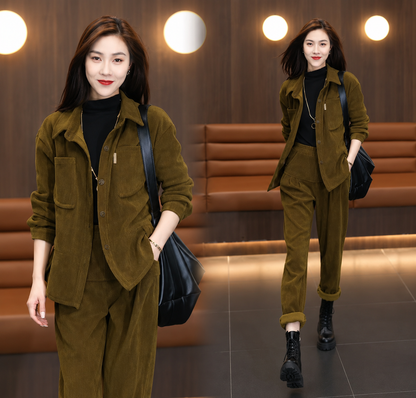 Conjunto Térmico Afelpado Mujer | Abrigo Premium para Invierno - Otoño