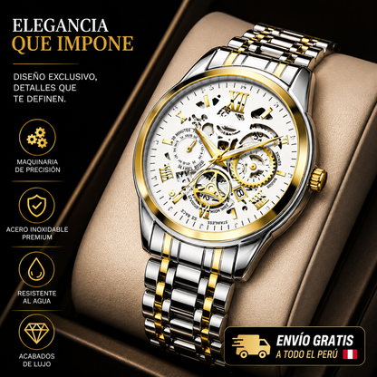 Black Phantom™ – Reloj Elegante que No Pasa Desapercibido