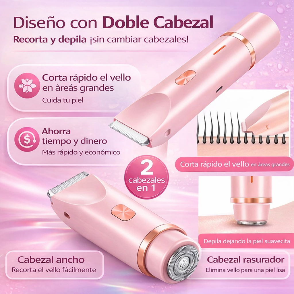 Rasuradora - Depiladora SkinWow Duo - 30% de descuento ✅