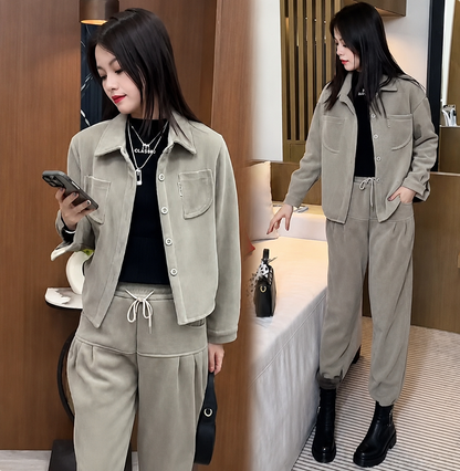 Conjunto Térmico Afelpado Mujer | Abrigo Premium para Invierno - Otoño