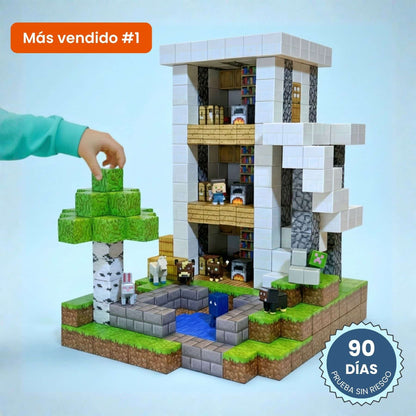 MineBlocks™ – Construye Sin Límites- Horas de juego real, sin pantallas📱