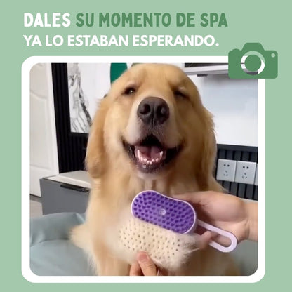 Cepillo de Vapor Multifuncional 4 en 1 para perros 🐶ENVIO GRATIS 🎁