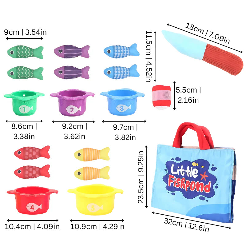 FishyFun™ Juego de Pesca Montessori🐟 + REGALO SORPRESA 🎁