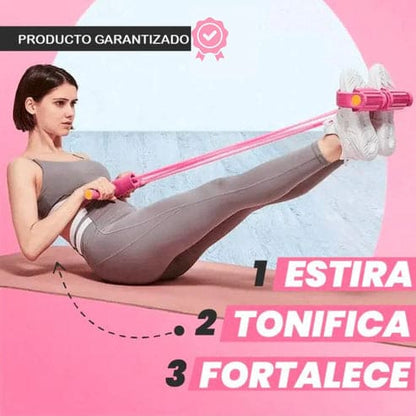 BANDA ELASTICA CON PEDAL – Fortalece tu Cuerpo Desde Casa 🏠