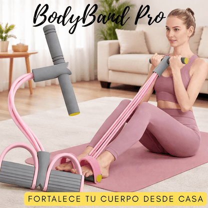BANDA ELASTICA CON PEDAL – Fortalece tu Cuerpo Desde Casa 🏠