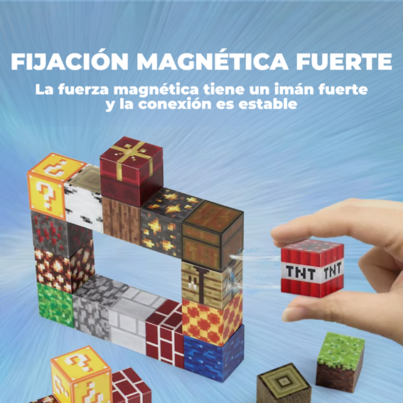 BLOQUES MAGNETICOS 🎁 ENVIO GRATIS 🎁100 PZAS