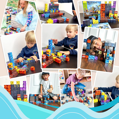 BLOQUES MAGNETICOS 🎁 ENVIO GRATIS 🎁100 PZAS