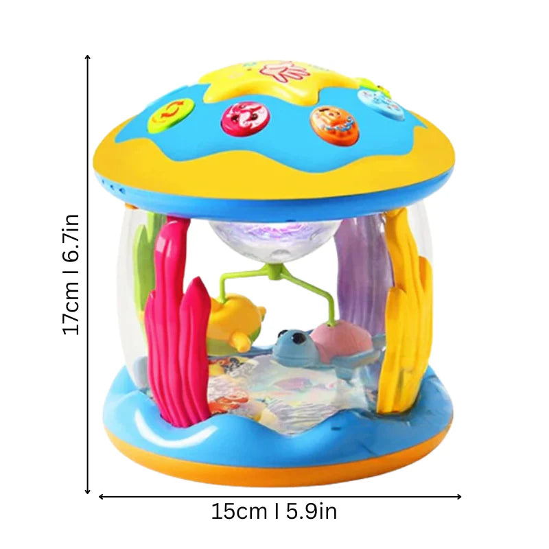 AquaBaby 360™ Centro Sensorial Interactivo 🐟