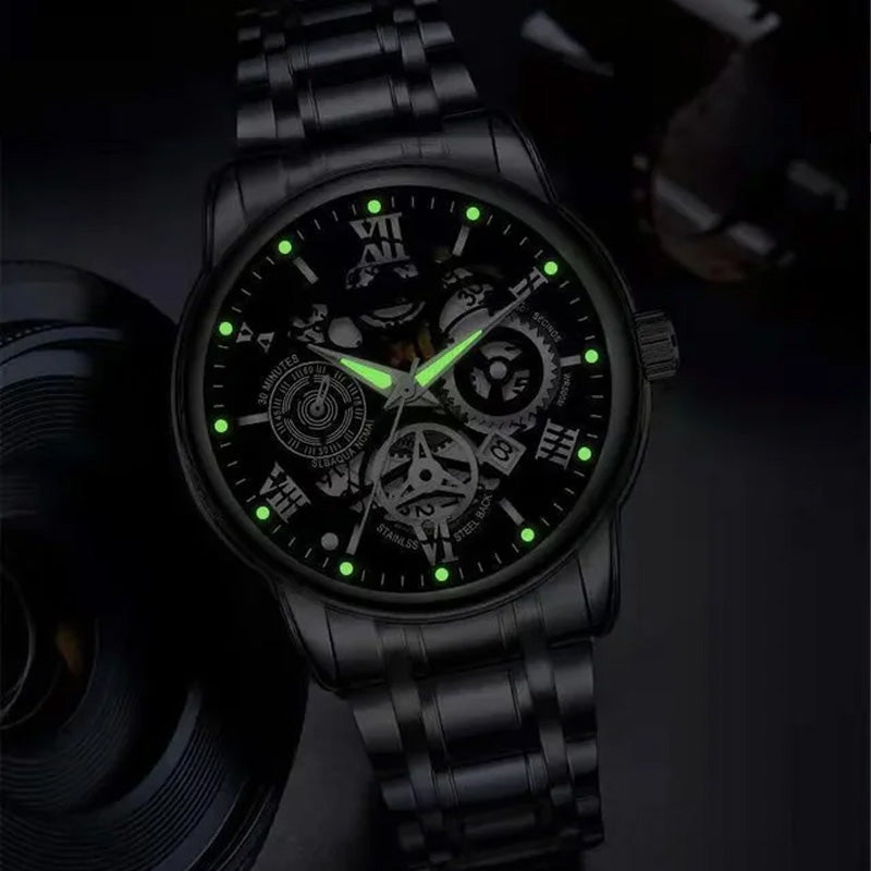 Black Phantom™ – Reloj Elegante que No Pasa Desapercibido