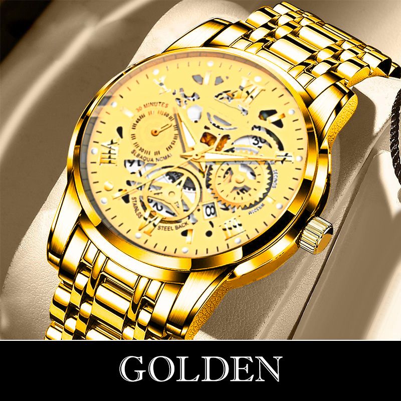 Black Phantom™ – Reloj Elegante que No Pasa Desapercibido