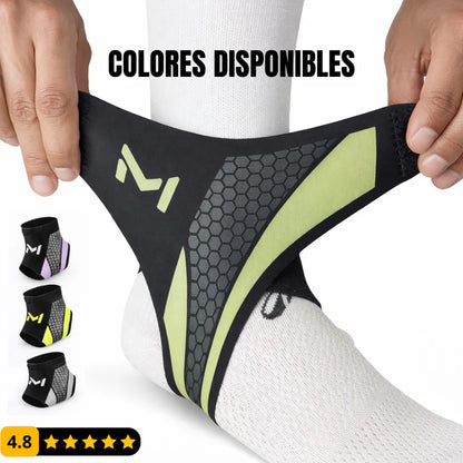 Maxion™  Par de Tobilleras Sports a compresion unisex